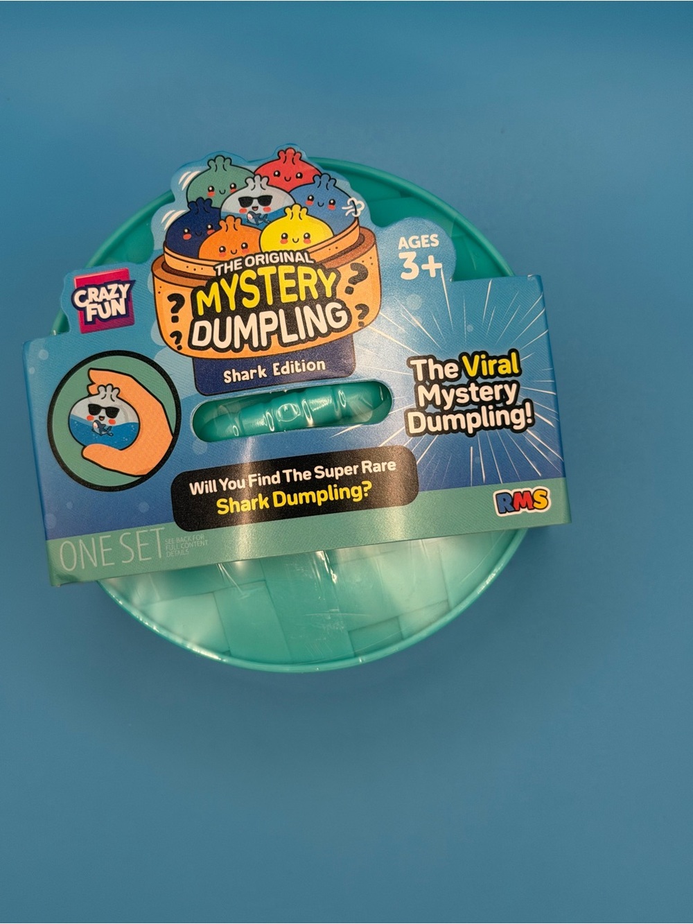 Mystery Dumpling Shark Edition Surprise Toy - Teal